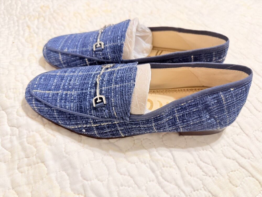 Sam Edelman Atlantic Blue Loraine Bit Loafer  Size 7 MSRP$150 Elegant NWOB - Picture 6 of 9